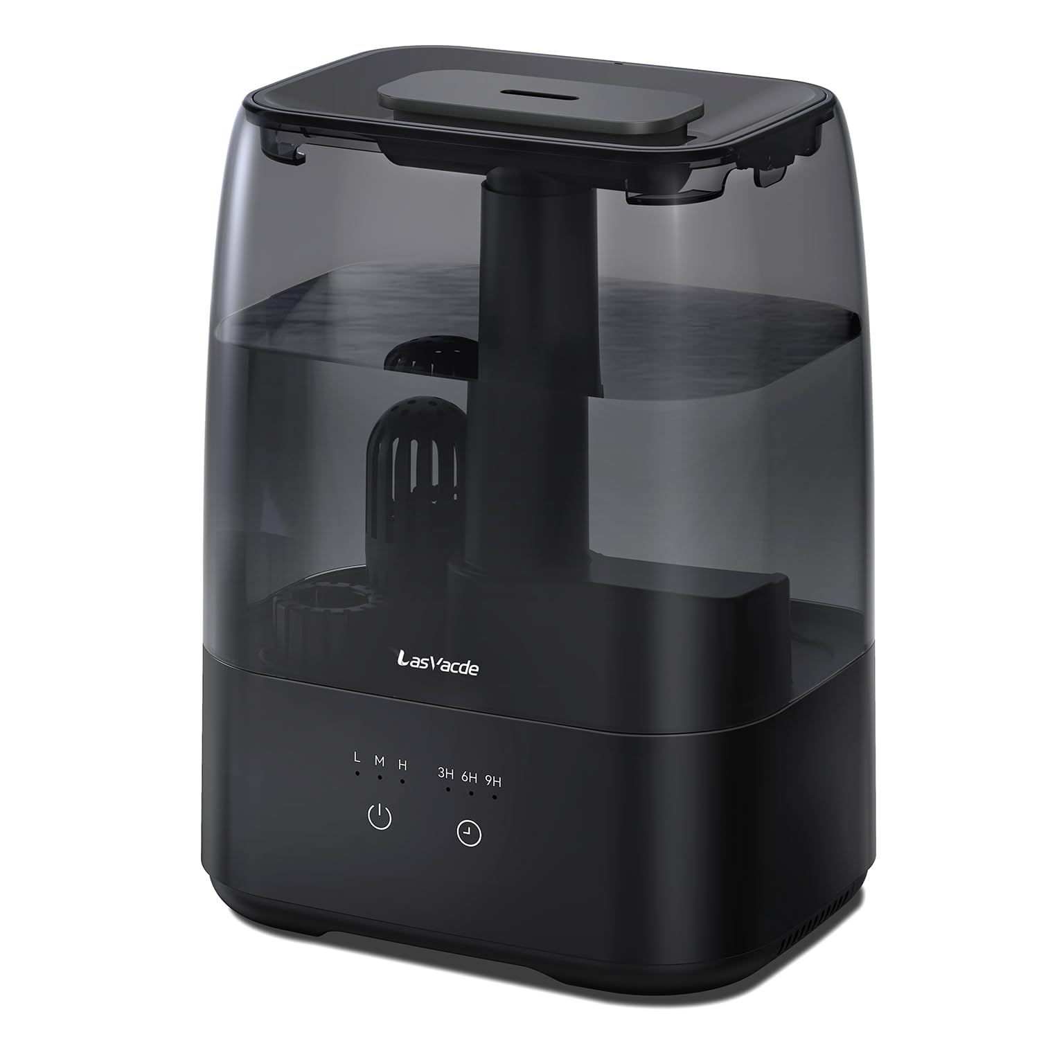 Top Fill Humidifiers for Bedroom, 4.0L Tank Cool Mist Humidifiers for Large Room, 30H Runtime, 28dB Quiet Ultrasonic Air Humidifier for Home with 9H Timer, Aroma Tray