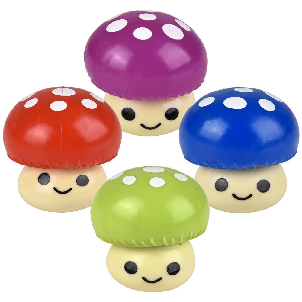 Rhode Island Novelty 2.5" Splat Mushroom (1 Per Order, Style May Vary)