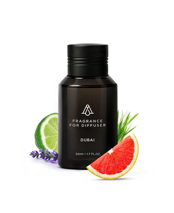 AromaPlan Hotel Scents Dubai,1.7 Fl Oz (50 ml)- Home Luxury Aroma & Hotel Fragrance Diffuser Oil- Hotel Diffuser Oil for Aromatherapy- USA Made, Bolder Aroma & Longer Lasting