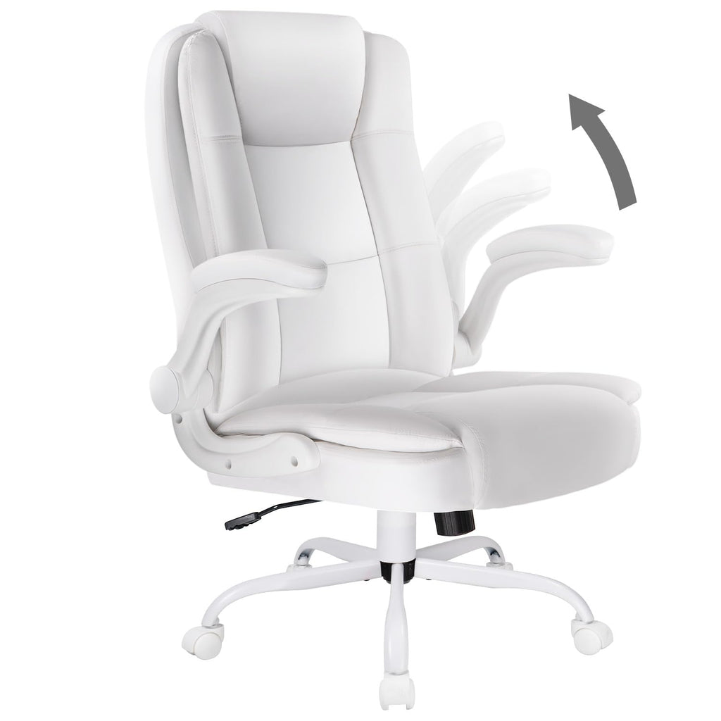 Vendorz Executive Office Chair, High Back Ergonomic Desk Chair with Lumbar Support, Adjustable Big and Tall Computer Chair, 360° Swivel, Pu