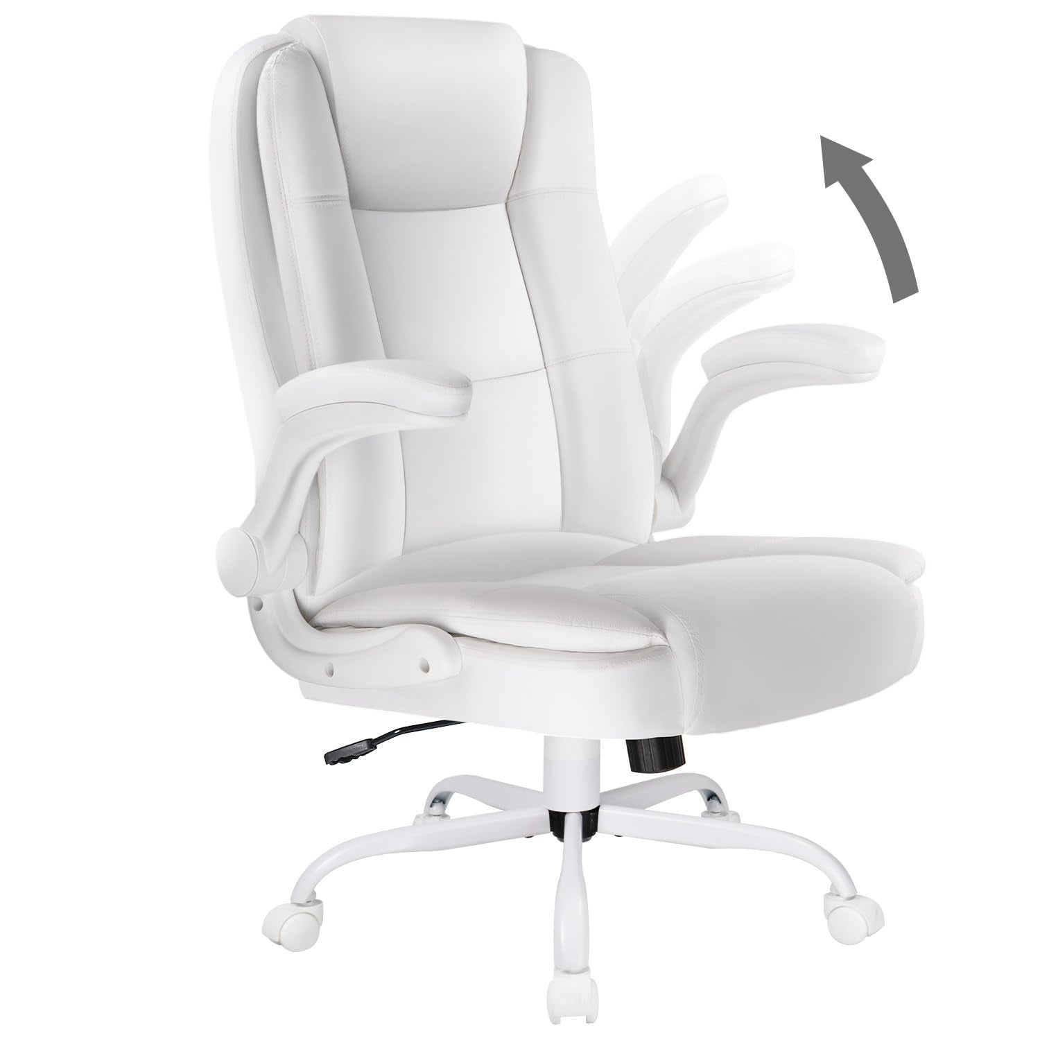Vendorz Executive Office Chair, High Back Ergonomic Desk Chair with Lumbar Support, Adjustable Big and Tall Computer Chair, 360° Swivel, Pu