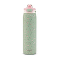 Ello Pop & Fill Insulated Stainless Steel Water Bottle with Quick Fill Lid, Leakproof Locking, Sip or Chug Spout, BPA-Free, Double Wall Vacuum Insulated for Sports, Travel & School- 22oz / 32oz / 40oz