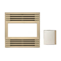 Exhaust Fan 12W Lighting Ventilation Two-in-one Exhaust Fan, Kitchen and Bathroom Square Integrated Ceiling LED Light, Bathroom Blinds Exhaust Fan with LED Light Vent Fan/Exhaust Fans (Color : B) (A)