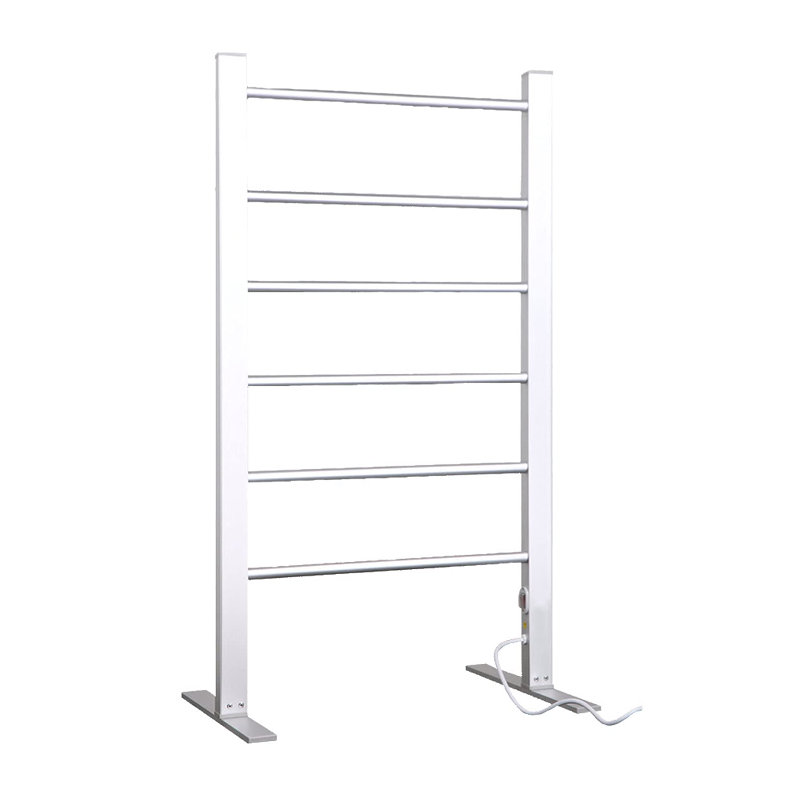Electric Heated Towel Rack, Intelligent Thermostatic Towel Warmer Drying Rack, Space Aluminum Freestanding and Wall Mounted Home Bathroom Heated Towel Rail Radiator