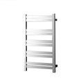 APUM Wall Mounted Towel Warmer, Electric Heated Towel Rack for Bathroom Stainless Steel Towel Heater Rail, Chrome,Plugin