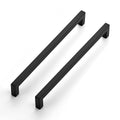 Ravinte 18 Pack 10 Inch Square Cabinet Handles - Matte Black Pulls for Kitchen Drawers and Cabinets - Hardware for Cupboards