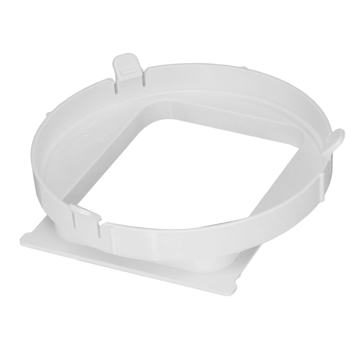 Air Conditioner Exhaust Hose Connector, Adapter Coupler Square Exhaust Duct Interface for 1P KY35 Mobile Air Conditioning