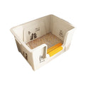 Pet Supplies, Litter Box for Large Cats,High Sides, Anti-Splash, Multi-Cat Use