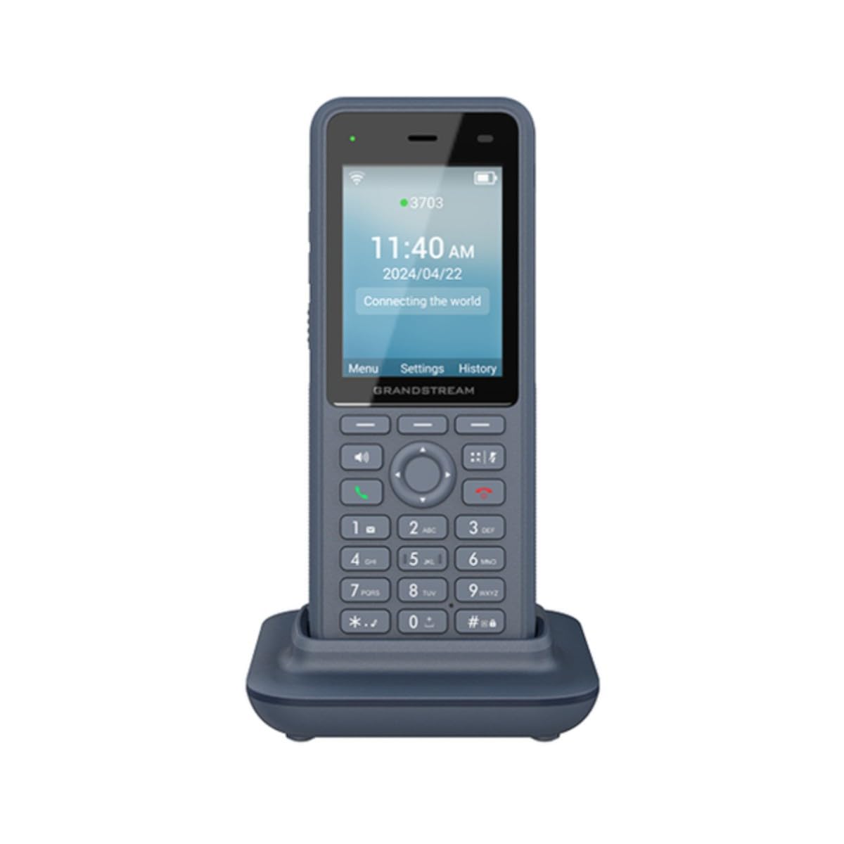 Grandstream Ruggedized WiFi Phone, 2.8 in Screen, Bluetooth WP836