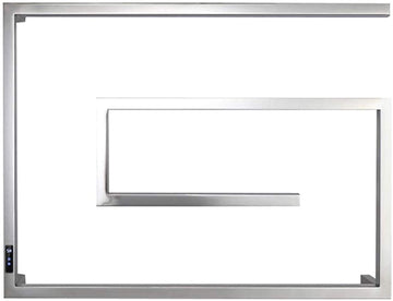Minka-Aire F673L-BN/SL Airetor 52 Inch Ceiling Fan with Integrated 16W LED Light in Brushed Nickel Finish with Silver Blades