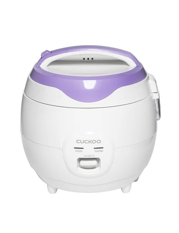 CUCKOO Rice Cooker and Warmer, 12-Cup Cooked, White, CR-0671V