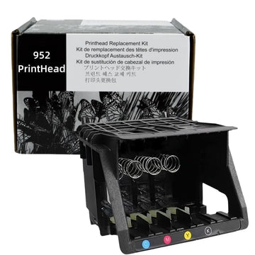 952 Printhead (with chip) Compatible with HP officejet pro 7740 8710 8715 8720 8725 8730 8740 for 952,Printer Replacement Parts Printhead?with 1 Set of 95XL Ink cartridges?