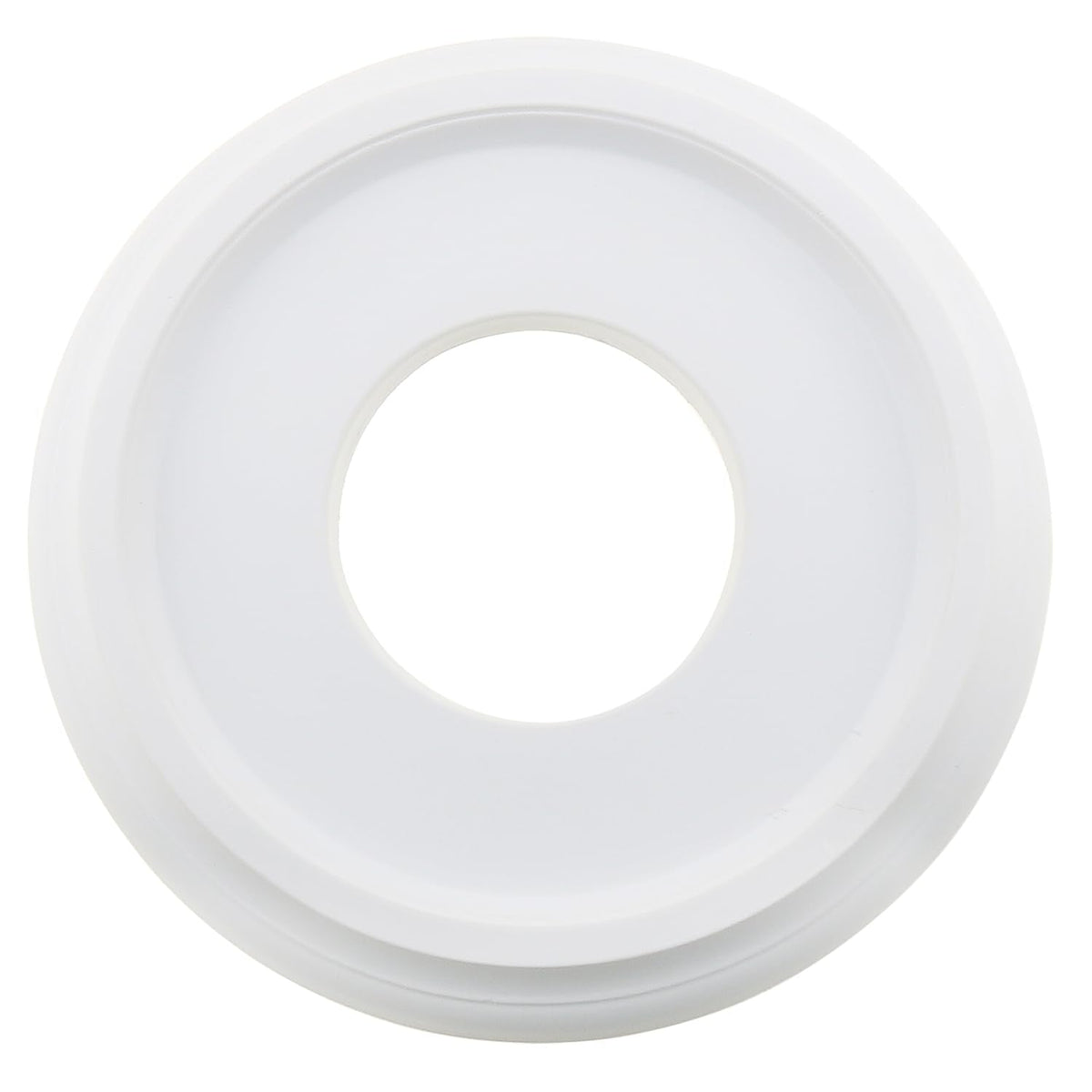Ceiling Medallion Background Decoration Round Ceiling Lighting Medallion White Ceiling Decorative Base for Lighting Fixture and Ceiling Fan