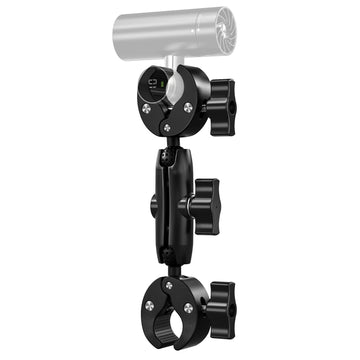 TiMOVO Super Double Clamp Mount for Shark ChillPill | Hands-Free, 360° Rotation, Fan Clamp Attachment for Workout Gear, Golf Cart