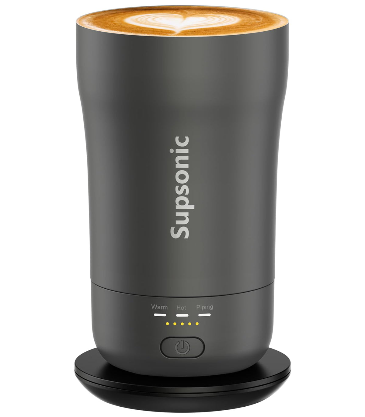 14oz Heated Coffee Mug, Self-Heating Travel Mug with 3-Temp Settings, Insulated Stainless Steel Constant Temperature Heating Mug for Beverage, Smart Heating Portable Coffee Mug | S1