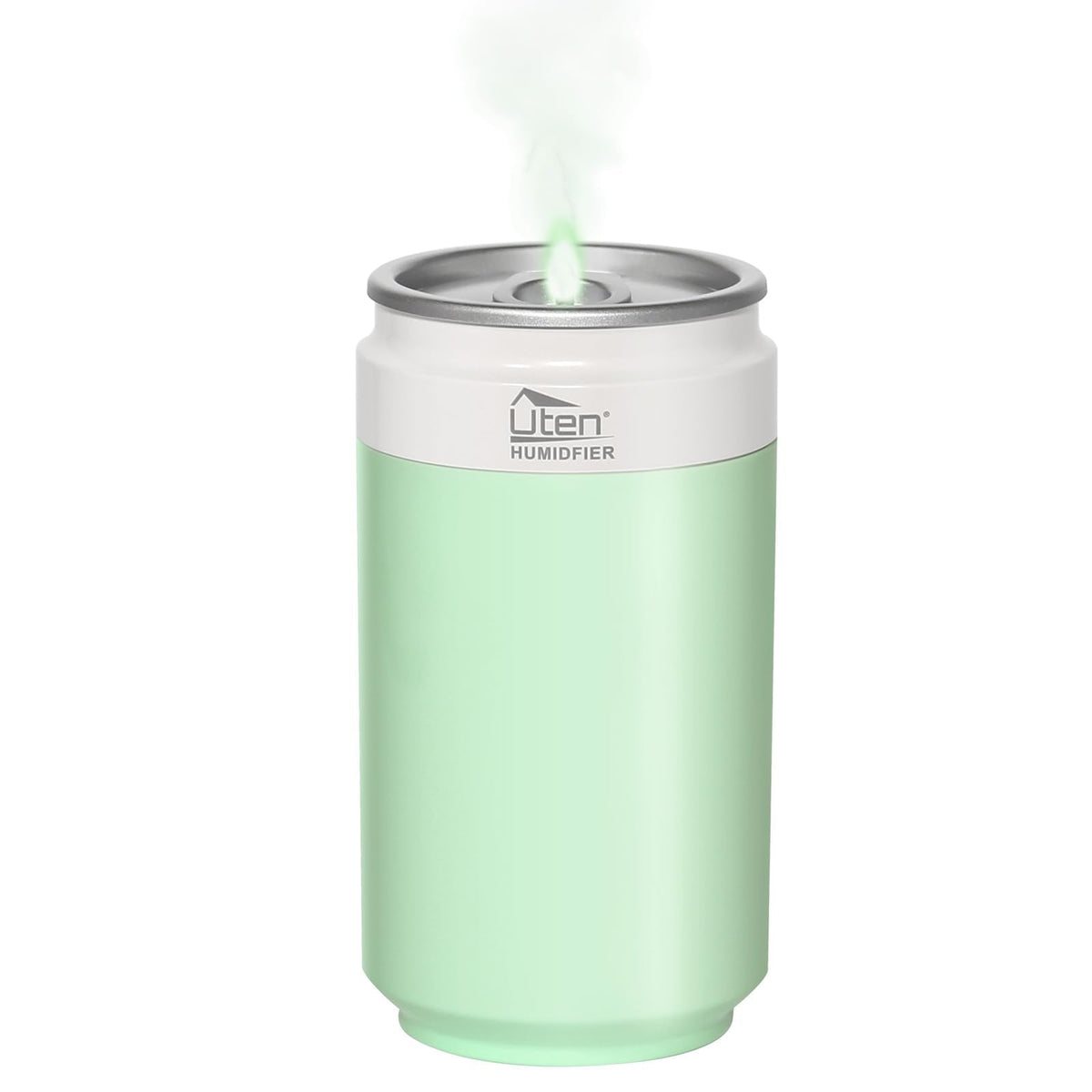 Humidifiers, Humidifier for Bedroom, Can Air Humidifier, Humidifiers for Home and Plants, USB Powered And Battery Powered Portable for Home Office Car Outdoor, 2 Mist Modes, Night Light, Auto-Off