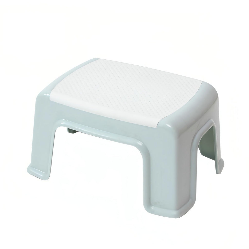 Small Plastic Step Stool - Heavy-duty Abs Shower Stool, Anti-slip Bath Stool |compact Foot Stools for Bathroom, Home, Kitchen, Garden -