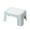 Small Plastic Step Stool - Heavy-duty Abs Shower Stool, Anti-slip Bath Stool |compact Foot Stools for Bathroom, Home, Kitchen, Garden -