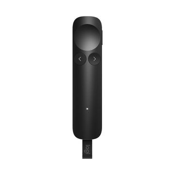 Logitech Spotlight 2 Presentation Remote, Wireless Presentation Clicker with Haptics, Digital Highlighting, Customizable Actions, Laser Pointer, Quick Charge, Bluetooth, and USB-C - Black