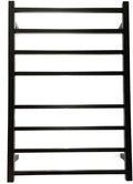 Heated Towel Rail Rails Hot Towel Warmer for Bathroom, Electric Towel Warmer Rack Heated Dryer Rack with 8 Heated Bars Stainless Steel Hotel Wall Mounted Chrome,Plugin (Color : Plu