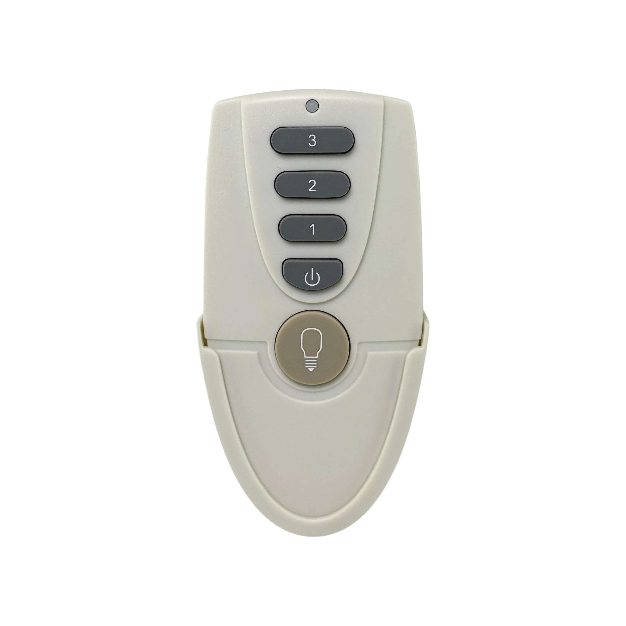 Anderic FAN51T (L3HFAN51T) Ceiling Fan Remote Control Replacement for Hampton Bay & Harbor Breeze | 3-Speed, Light Dimmer | 304 MHz | Works with FAN28R UC7067FMRX | FAN51TW