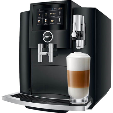 Jura 1535899 S8 Automatic Coffee and Espresso Machine - Piano Black - Recertified