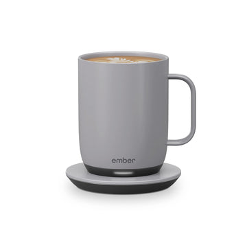 Ember Temperature Control Smart Mug 2, 14 Oz, App-Controlled Heated Coffee Mug with 80 Min Battery Life and Improved Design, GrayModel (Renewed)