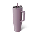 BrüMate Era Flip 40oz Tumbler with 100% Leakproof Covered Straw Lid | Hygienic Covered Straw | Insulated Stainless Steel Water Bottle with Handle | Cup Holder Friendly | BPA-Free (Lilac Dusk)