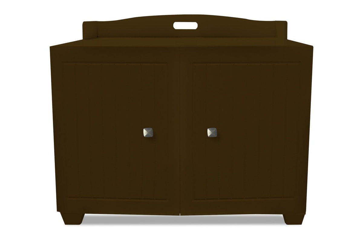 Furhaven Classic Hidden Litter Box Storage Container Cabinet - Espresso, One Size