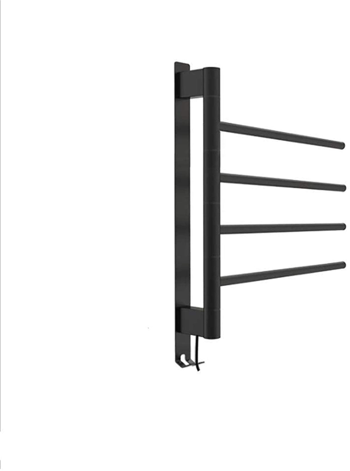 Heated Towel Rail Rails Heated Towel Rack, Stainless Steel Electric Towel Rack, Wall Mounted Bathroom Towel Warmer, Let You No Longer Feel The Cold of The Towel (Color : Plug-in)