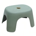 Plastic Step Stool, Anti-slip Abs Shower Stool, Anti-slip Bath Stool, Compact Foot Stools for Bathroom, Home, Kitchen, Green
