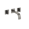 Dornbracht Wall-Mounted Basin Mixer MEM 36707782-99 Dark Platinum Matt