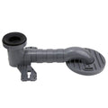 Gavigain Toilet Shifter, Toilet Drain Shifter, Drain Pipe Wing Shifter Toilet Fitting, Toilet Accessories Toilet Drain Pipe Wing Shifter Toilet Connector