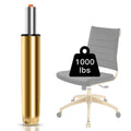 Omyoffice Adjustable Height Gas Lift Cylinder for Office Chairs, Universal Size, Heavy Duty, Gold, 11.4 x 16.9 inches