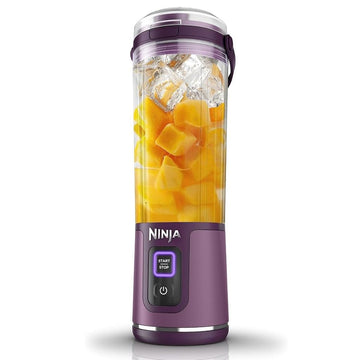 Ninja BC151PR Blast Portable Blender, Cordless, 18oz. Vessel, Personal Blender for Shakes & Smoothies, BPA Free, Leakproof Lid & Sip Spout (Renewed)