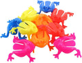 10 Pcs Multicolor ABS Jumping Frog, Frog Action Colorful Bounce Fidget, Creative Stress Reliever Educational,Small in Size and Light in Weight,Gags and Practical Joke,Novelty and Gag