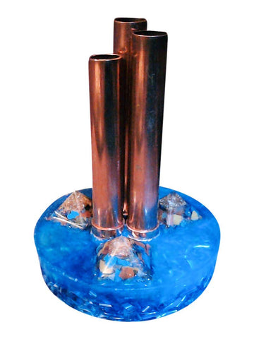 Orgone Pyramid Tower for Whole House Protection - 4" Tall