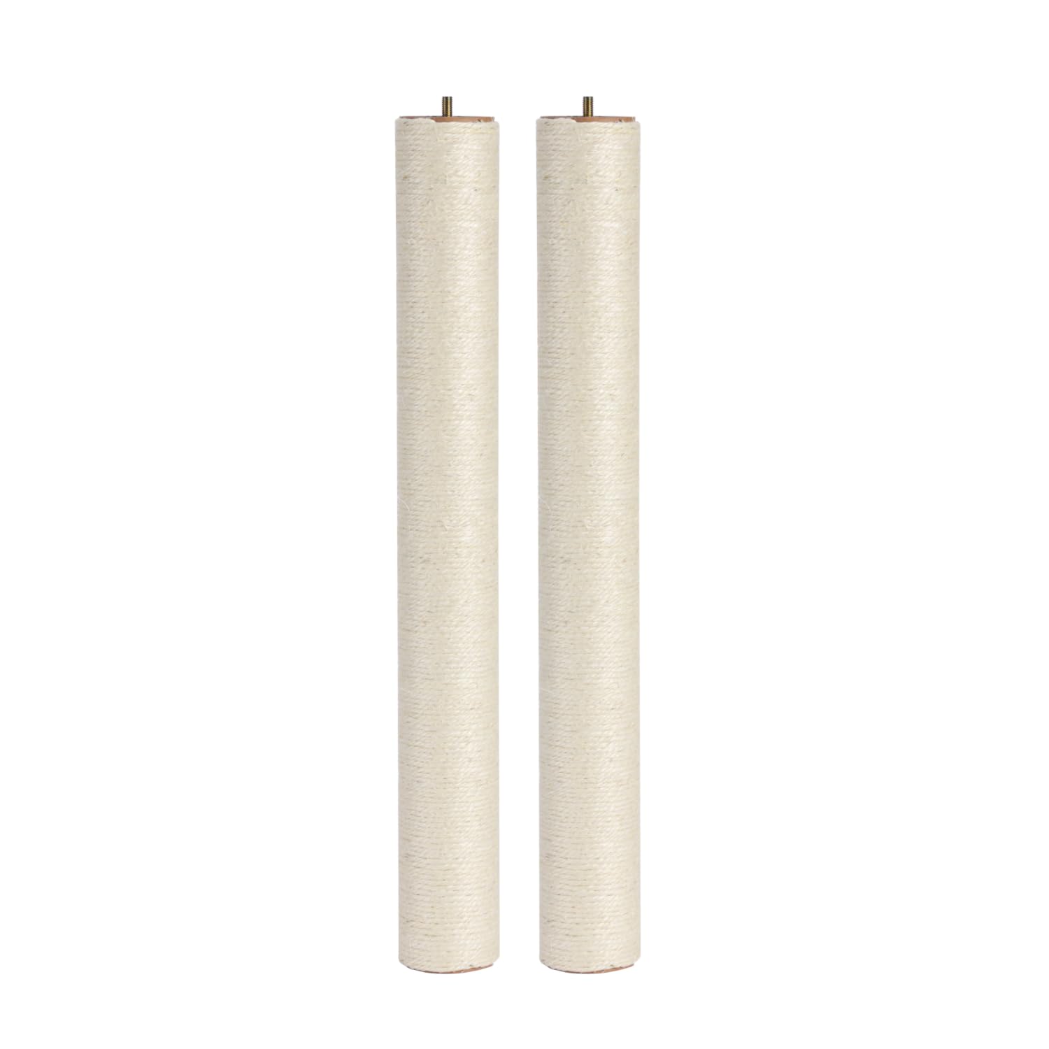 SHENGOCASE Cat Tree Tower Replacement Post with Built in M8 Screw, 23.2 Inch Length, 3 inch Diameter, 2-Pack