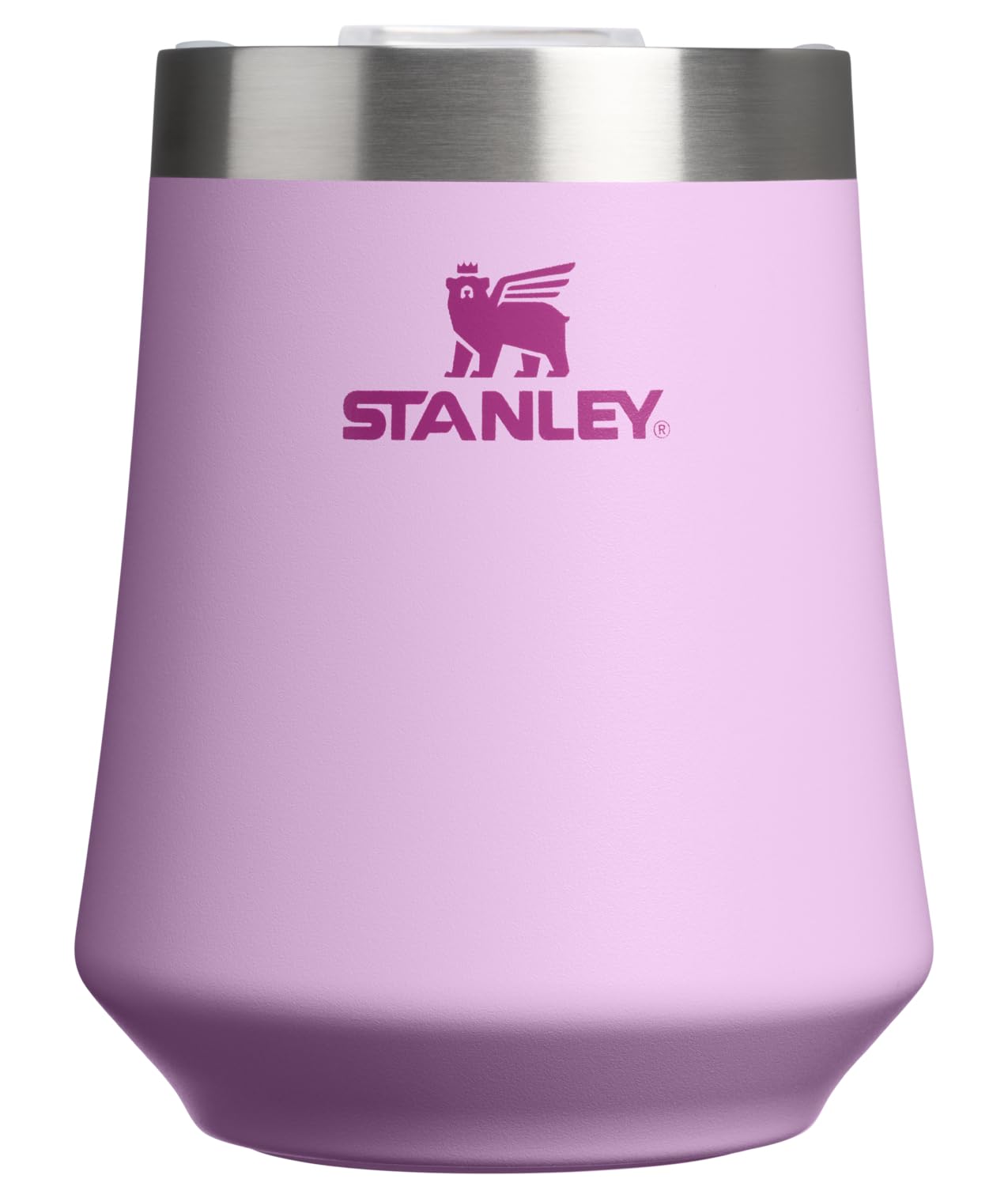 STANLEY Reserve Wine Tumbler | 11 oz Stainless Steel Travel Mug For Wine, Cocktails, Soda | Keeps Drinks Cold for Hours | BPA-Free | Soft Orchid