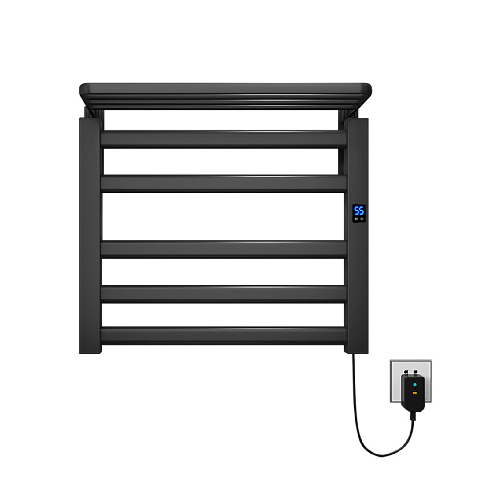 Bathroom Towel Warmer, Free-Standing Heated Towel Rail Radiator, Electric Towel Rack and Drying Rack for Home Hotel