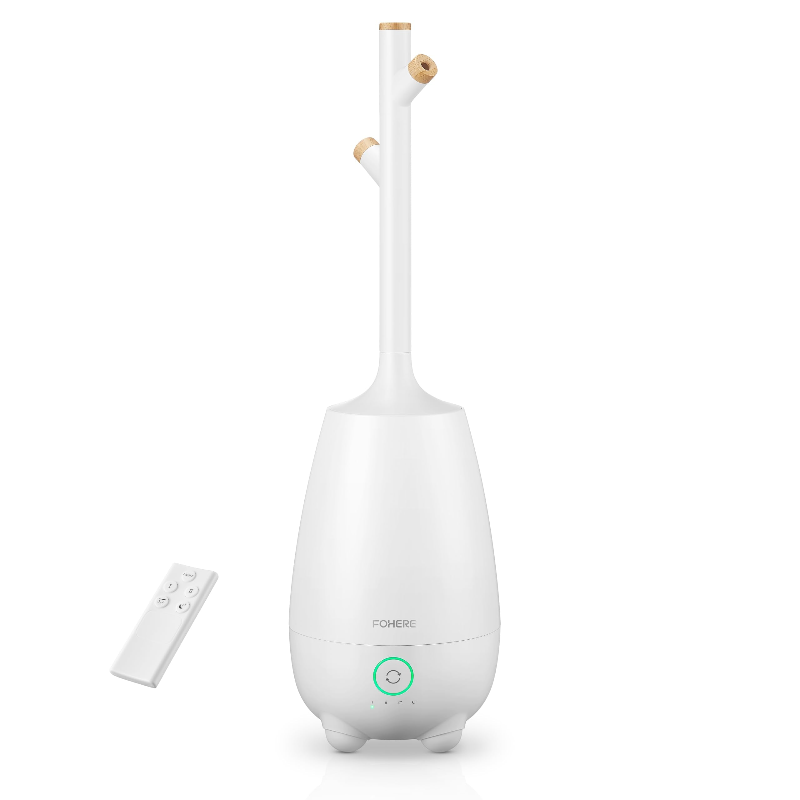 Humidifiers for Bedroom Large Room Home, 5L Quiet Cool Mist Top Fill Humidifier with Essential Oil Diffuser, Remote Control, Smart Humidistat, Sleep Mode, for Baby, Plants, Office, Nursery