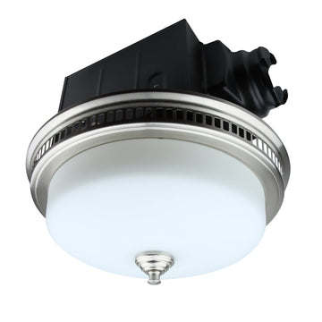 FUMLTP White Ceiling Fans with Lights, 51 Inch Ceiling Fan with Light and Remote Control, Reversible, 3CCT, Dimmable, Noiseless, LED Ceiling Fan for Bedroom, Living Room, Indoor/Outdoor Use