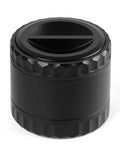 2.5" Grinder [Aluminum] 3-Piece 4-Parts Grinder for Kitchen Spice with Top Storage, Anti-jamming Teeth & Large Bottom Chamber