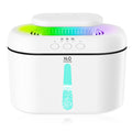 SZO Humidifiers for Bedroom Large Room, 2.5L Dual Nozzle Cool Mist Humidifier for Baby, 16dB Ultra Quiet, Top Fill, Slim Flat Design for Nightstand, Auto Shut-off