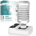 Portable Humidifiers for Travel, Small Mini Humidifier with Auto Shut-Off, Nightlight and Storage Bag for Hotel, Bedroom or Office, Plant Humidifier Indoor, White