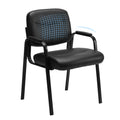 Sweetcrispy Waiting Room Chairs Set of 1, Office Guest Chairs No Wheels, 1 Pack, Inky