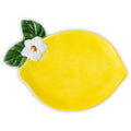 Lemon Spoon Rest For Stove Top -Yellow Single Lemon Ceramic Spoon Holder For Kitchen Counter & Kitchen Decor, Yellow Countertop Organizer For Spoons Or Spatulas, Practical And Artistic (Small)
