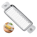 ENLOY Stainless Steel Butter & Cheese Slicer - Multipurpose Food Cutter With Ergonomic Handle for Block Cheese - 1/4 Inch Slices on Average - Dishwasher Safe