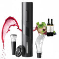 PEIPU Electric Wine Bottle Opener, Easy to Use, Perfect for Home, Restaurants & Travel, Wine Lovers & Host (Black)