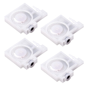 4PCS Printer Ink Damper Replacement Fit for Epson P408 R1900 R1390 L1800 L1400 R2000 R2400 L1300 T50 L805 DTF Printers Fits for E-pson Document Photo Printer Cartridge Accessories Dumper White